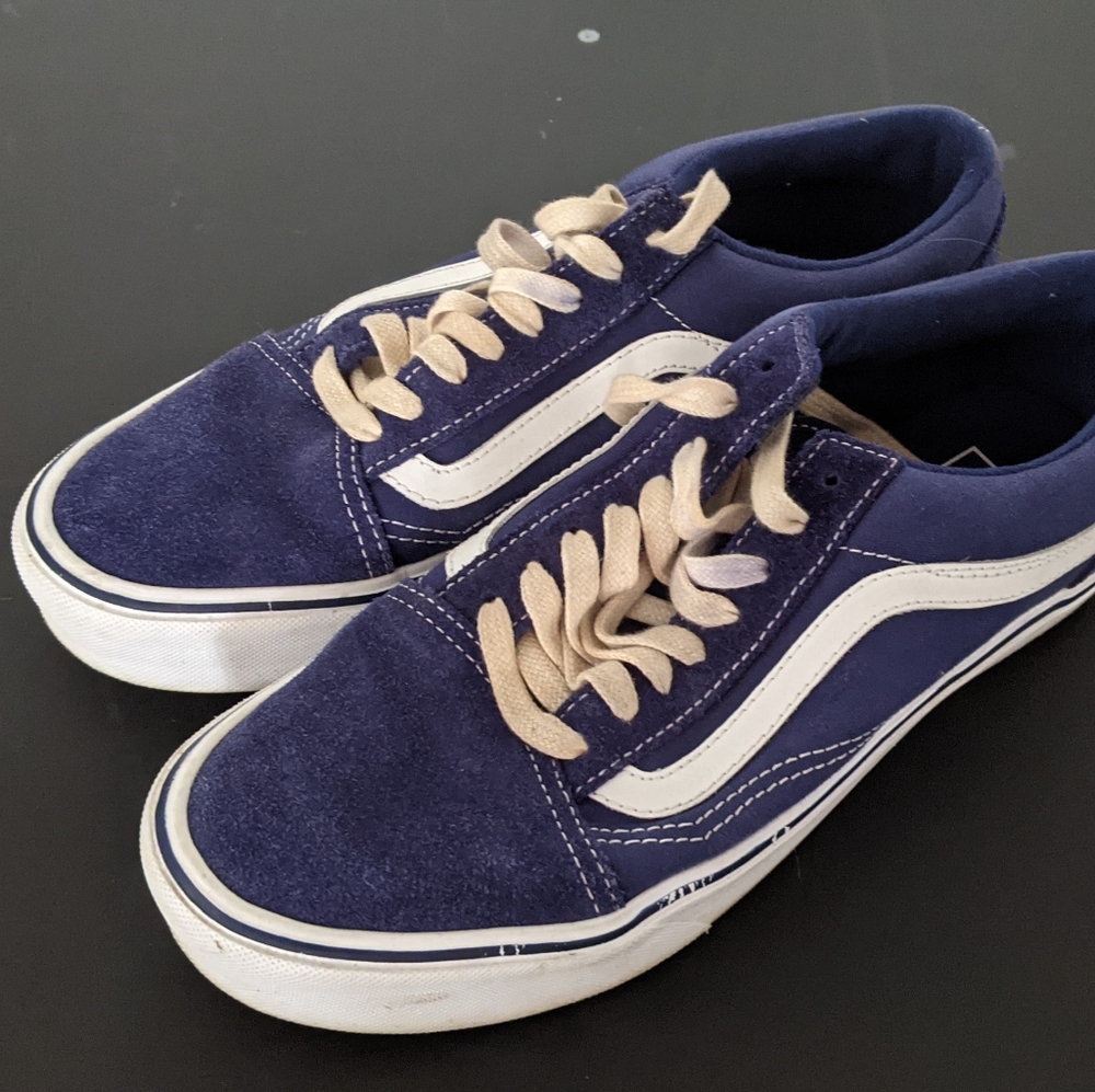 Vans Navy Old Skool Ultracush-Mens size 9